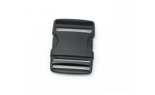 2" Dual-Adjust Side-Release Buckle, both male and female (complete).